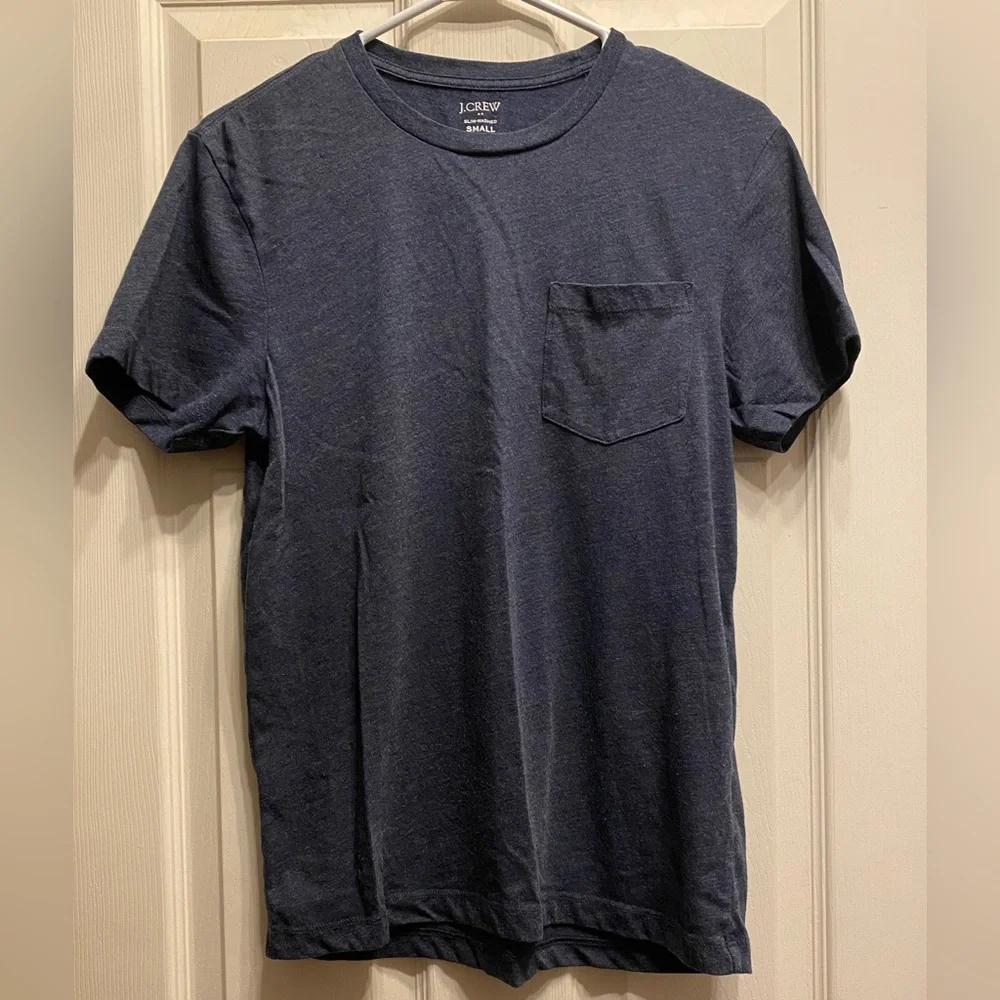NWOT Men’s J Crew Slim Washed Jersey Pocket Tee